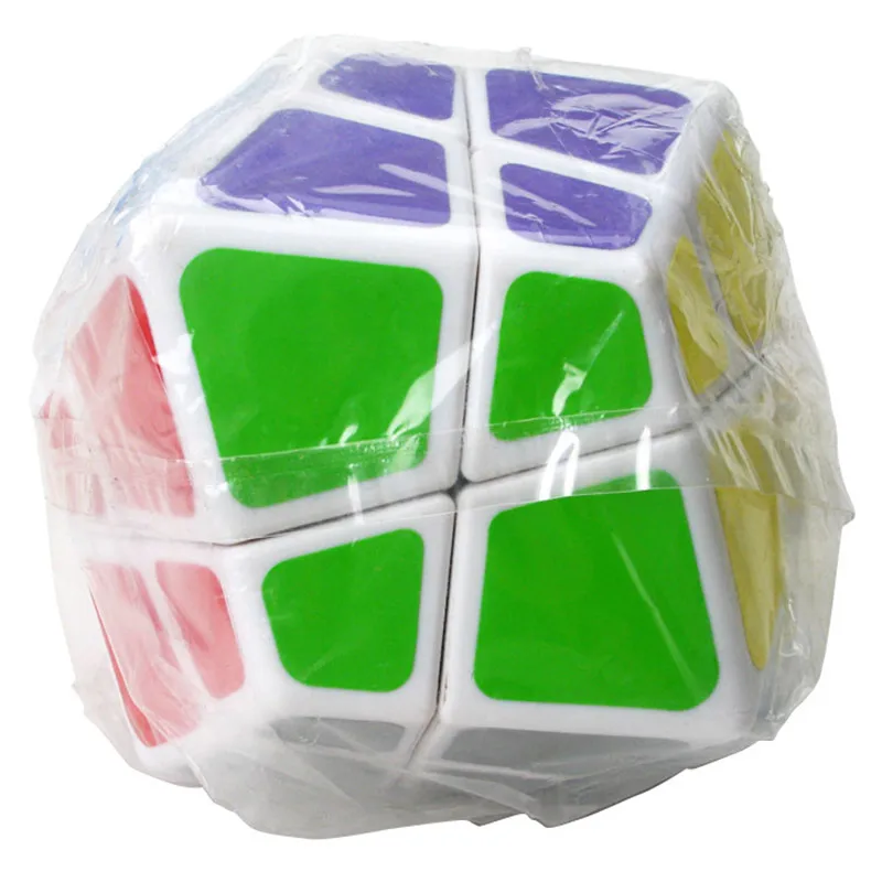 LanLan четыре оси Megaminx 2x2x2 Безопасный АБС-пластик наклейка волшебный куб быстрый ультра-Гладкий 2x2 скоростной Головоломка Куб детские игрушки подарок