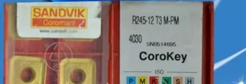 

10PCS CARBIDE INSERT R245-12T3M-PM 4030
