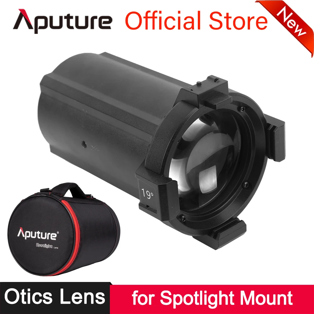 

Aputure Spotlight Optics Lense 19° 26° 36° Beam Angle Shape Light Modifier Bowens Mount Studio Photography Lighting Accessories
