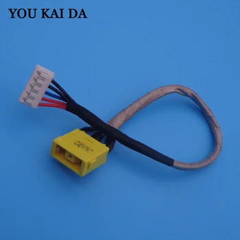 

FOR Lenovo G700 G700-5939 side port laptop power connector power cable headband DC Jack with Cable dc power jack 20X