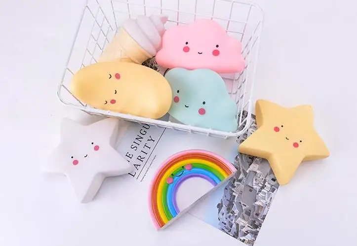 

LED Nightlight Children Kids Night Lamp Lights Gifts Random Color Free Shipping