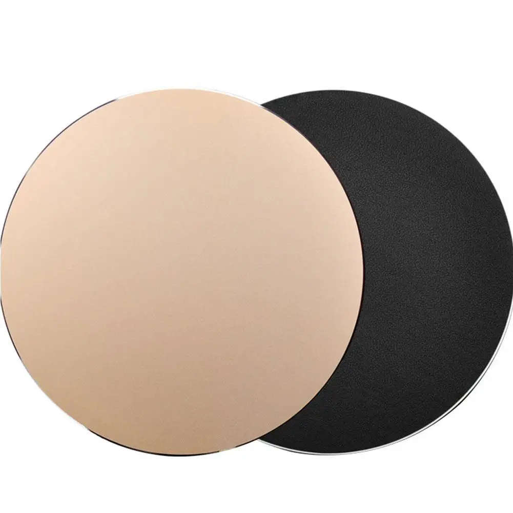 New Aluminium Alloy Mouse Pad Waterproof Round non-slip Desktop Gaming for Computer Accessory mouse pad,gaming mousepad