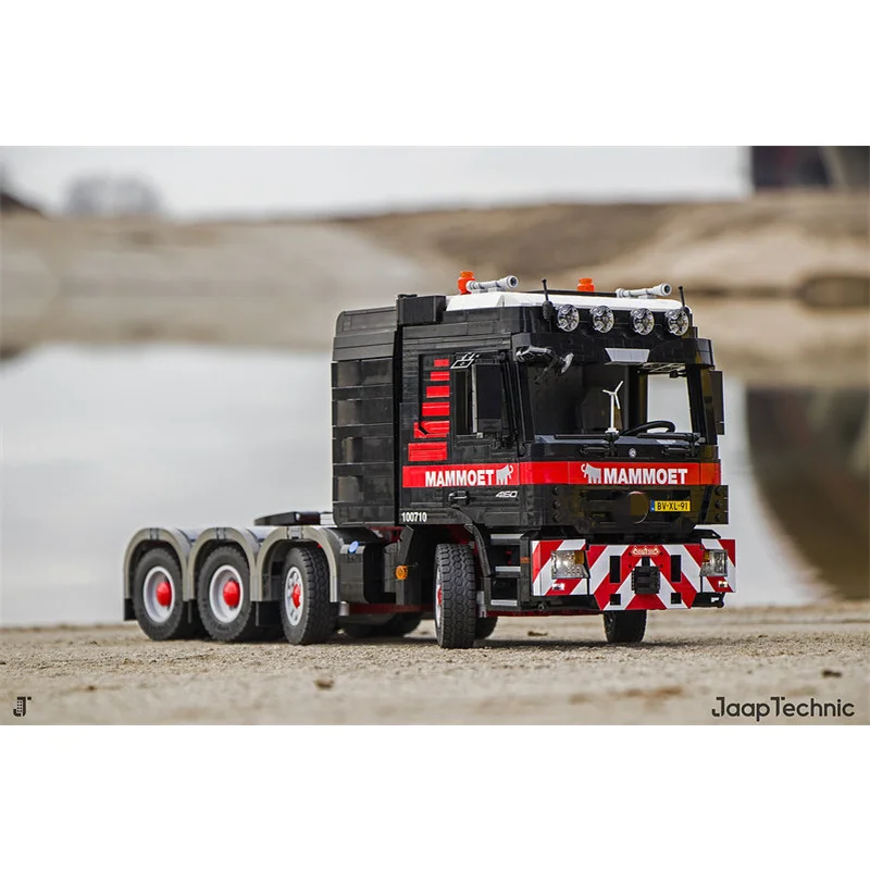 KEJI MOC-6075 MOC-3619 Lkw Actros 4160 MP3 MCO121 Auflieger RC