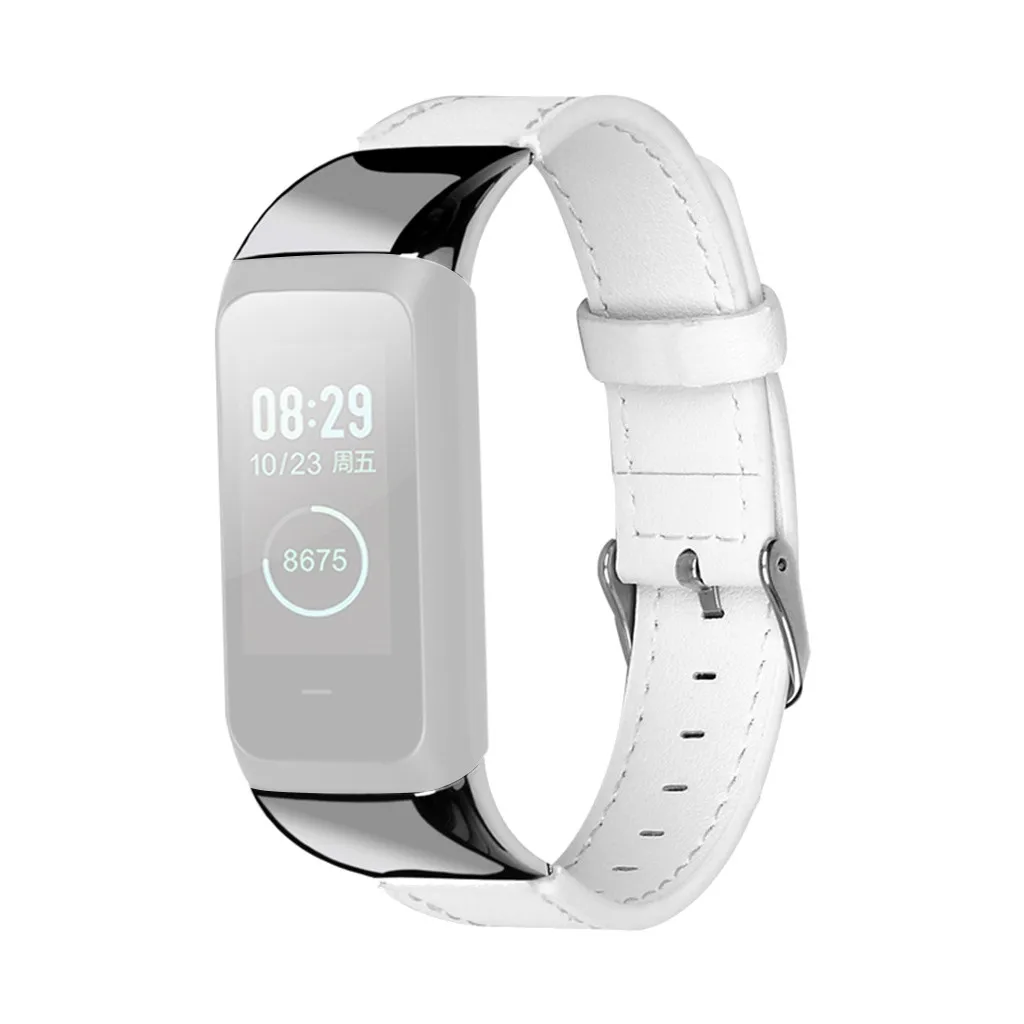 K Ouhaobin ремешок для часов Amazfit COR 2, кожаный ремешок, сменный ремешок для наручных часов, ремешок для смарт-браслета, аксессуары - Цвет: K