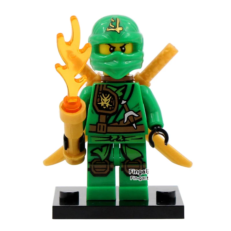 SingleSale Lloyd фигурки Kai jay Cole Phantom Ninja Masters of Spinjitzu minifig сборные строительные блоки