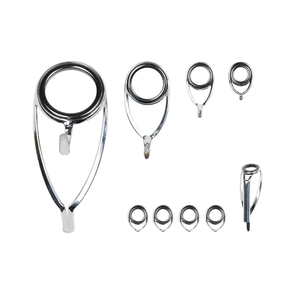 Noonroo Kw Surf Rod Carp Rod Jigging Rod Guide Set Diy Fishing Rod Component Repair Kit Fishing Rods Aliexpress