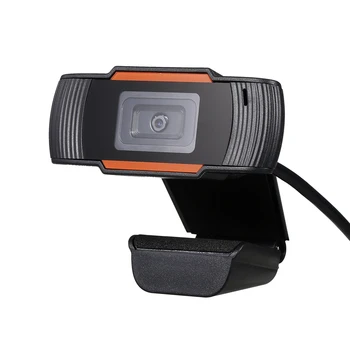 

480P Fixed Focus USB Webcam Web Camera Built-in Sound Noise Reduction Microphone for Online Conference Video Call Live Streaming