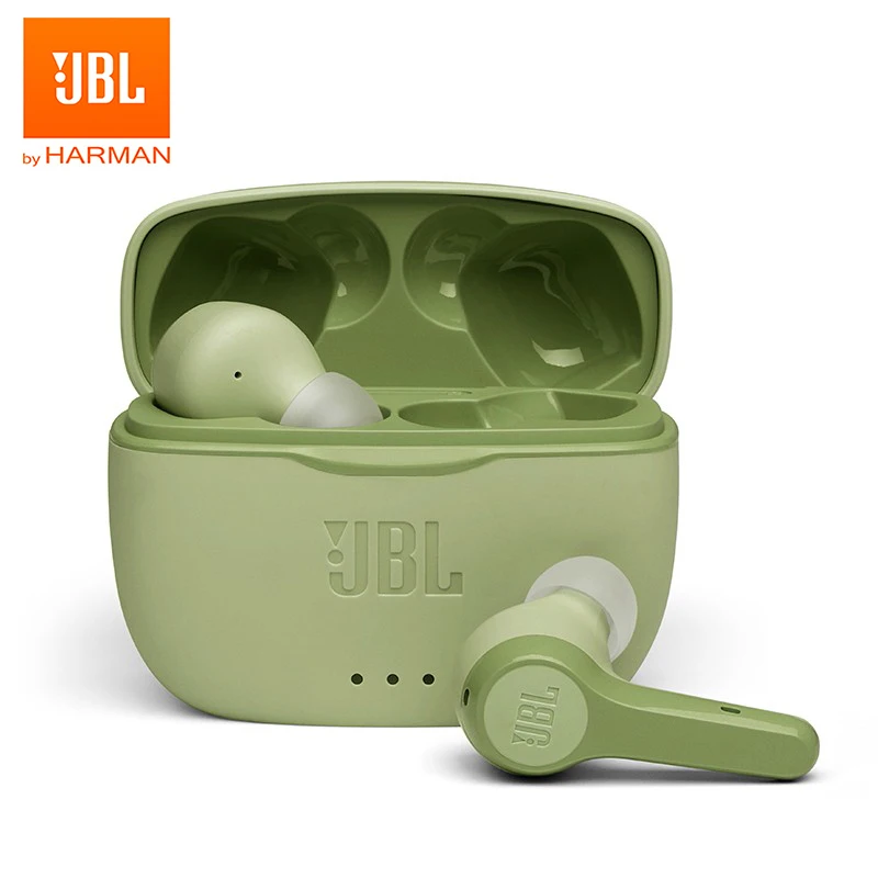 

JBL TUNE 215TWS True Wireless Bluetooth 5.0 Earphones T215TWS Stereo Calls Earbuds Bass Sound Headset with Mic Charging Case