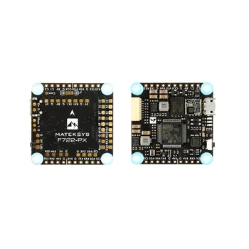 

MATEKSYS Matek F722-PX F722 Flight Controller STM32F722 MPU6000 BMP280 Pixel OSD 32M Flash Blackbox for RC Drone Airplane