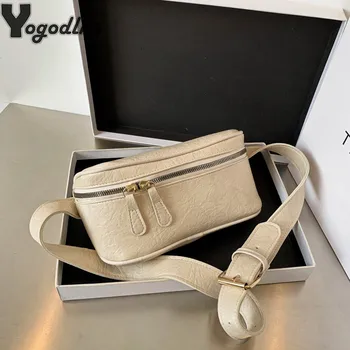 

New Women Fanny Pack PU Leather Chest Bag Ladies Sports Belt Bag Mini Waist Pouches Female Fashion Crossbody Bags Pack