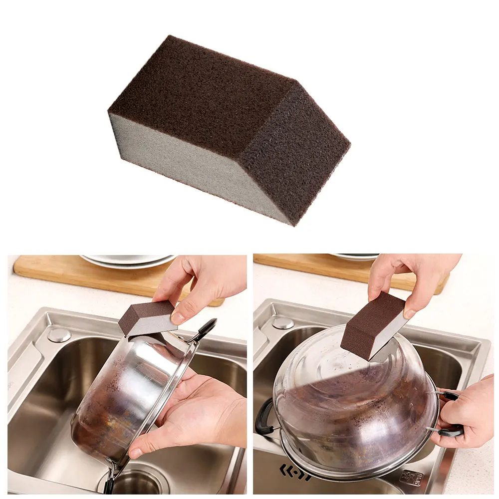 

1 PCS Sponge Removing Rust Nano Emery Magic Sponge Kitchen Washing Magic Strong Except Rust Cleaner Rub Kitchen Bathroom Tool
