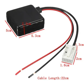 

Connector Car Cable Adapter Bluetooth 3.0 20cm 12V Replacement For BMW E60 Interface Audio