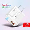 White US Dual USB