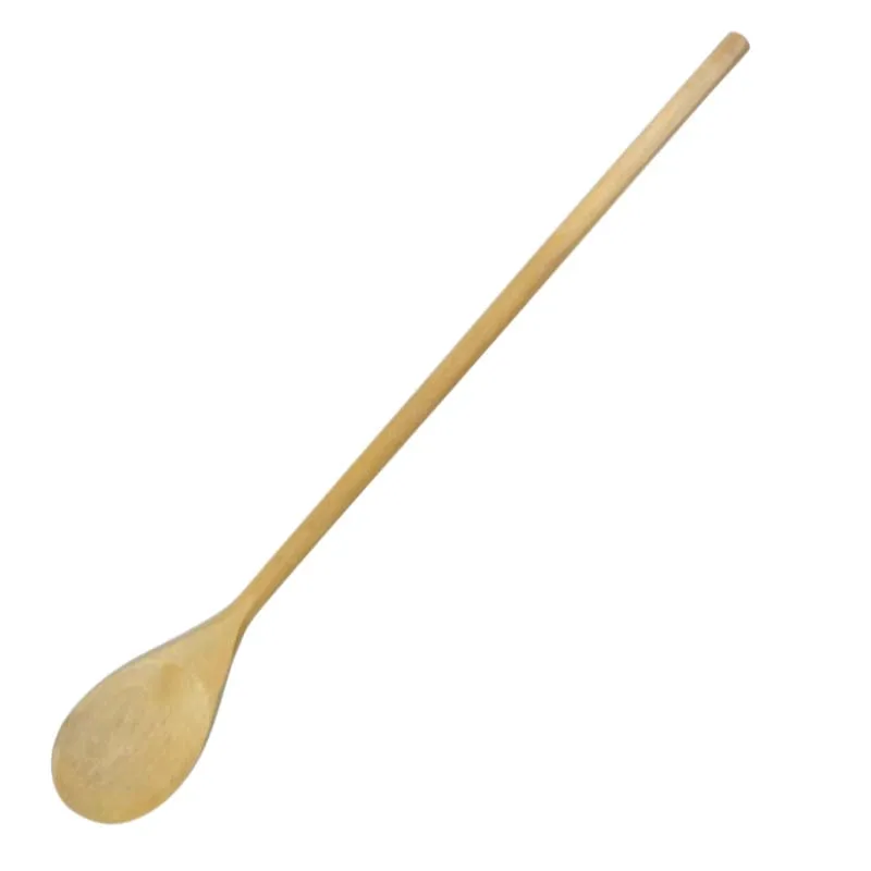 Wooden Bamboo Extra Long Handle Big Large Spoons 50cm 40cm Natural Wood Utensils for Cooking Mixing Stirring wooden serving spoon ladle