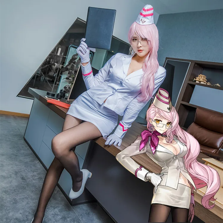 FGO Fate Grand Order tammo No Mae Koyanskaya костюм секретаря Униформа наряд косплей Хэллоуин