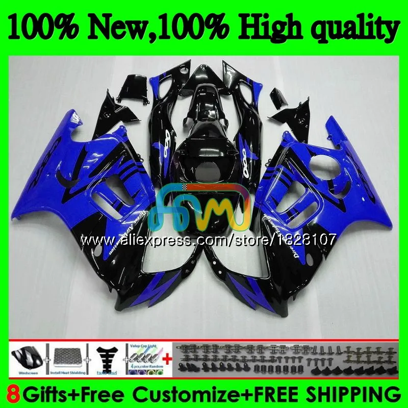 Майка Наборы для HONDA CBR600FS CBR600F3 1995 1996 97 98 3BS. 295 CBR600 F3 CBR топ цвет синий, черный; большие размеры 600 FS 600F3 95 96 1997 1998 обтекатель