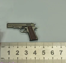 

DAMTOYS DAM 1/6th DMS030 Resident Of The Evil 2 Lyon M1911 Pistol Model PVC Material For Doll Scene Component