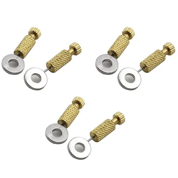 

6Pcs DIY Leather Hand Sewing Position Located Hand Tool Positioning Needles Stitching, Fixed Suture Leathercraft Tool