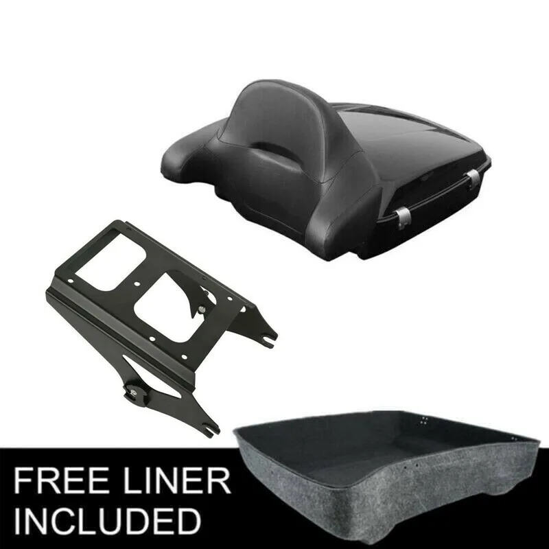 

Нарезанный багажник для мотоцикла, фотостойка для Harley Tour Pak Pack Road King Road Glide Road Street Glide 2009-2013