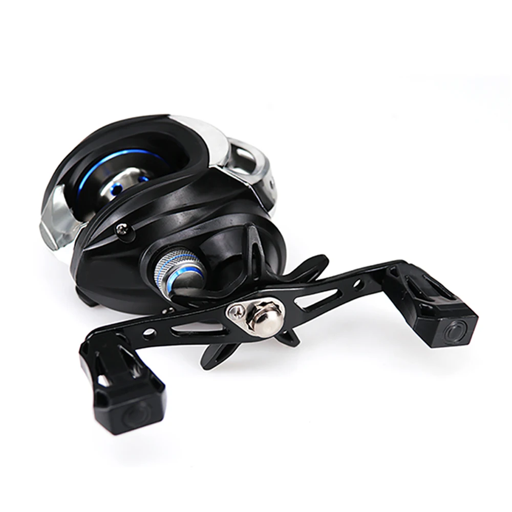 

Baitcasting Fishing Reel 4+1 Ball Bearings Fishing Bait Casting Reel with 7.2:1 Gear Ratio Boat Rock Fishing Wheel