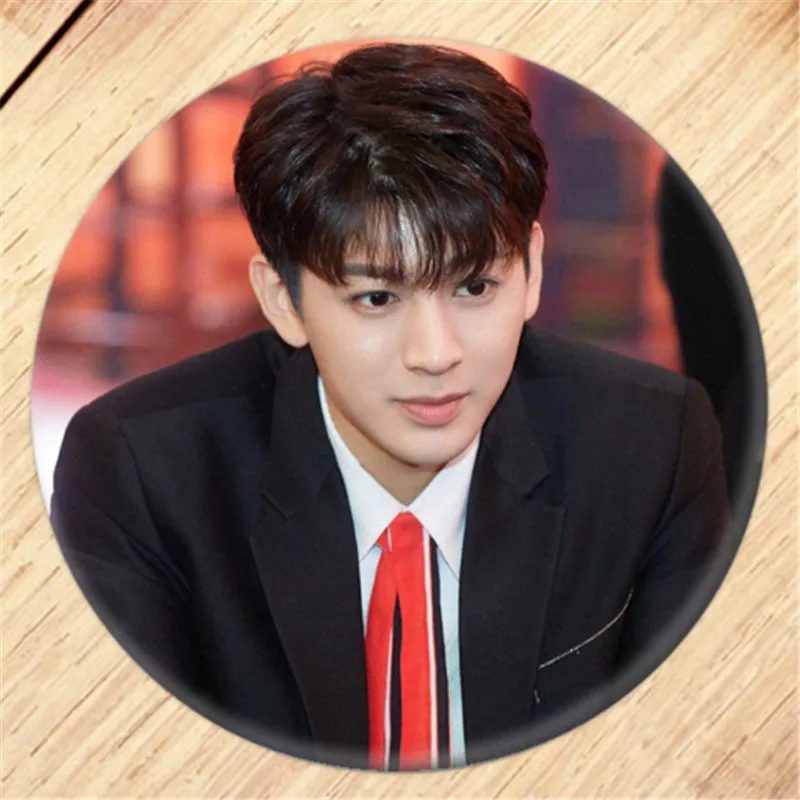 11 Kpop iKON Kim Jin Hwan брошь на булавке Значки для косплея для одежды украшение для рюкзака ювелирные изделия B052 - Окраска металла: 11