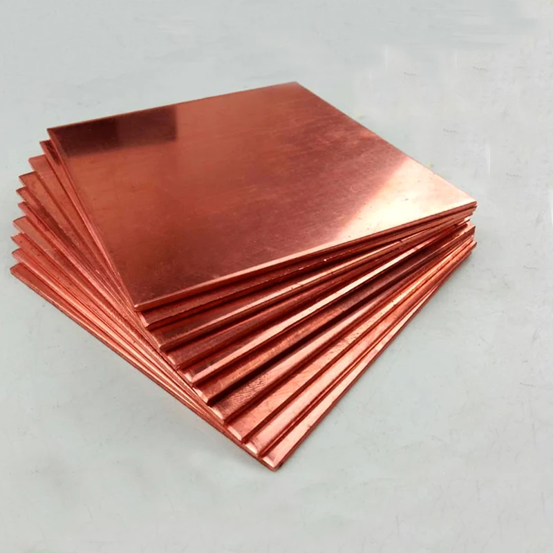 High-Purity Copper Sheet Plate - Available in Multiple Sizes