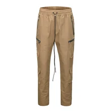 ^#Cheap QoolXCWear Loose Fit Elastic Waist Cargo Pants Street Ankle Button Pants Large Pockets Casual Pants Fashion Cargo Pants L047 ^#Cheap QoolXCWear Loose Fit Elastic Waist Cargo Pants Street Ankle Button Pants Large Pockets Casual Pants Fashion Cargo Pants L047