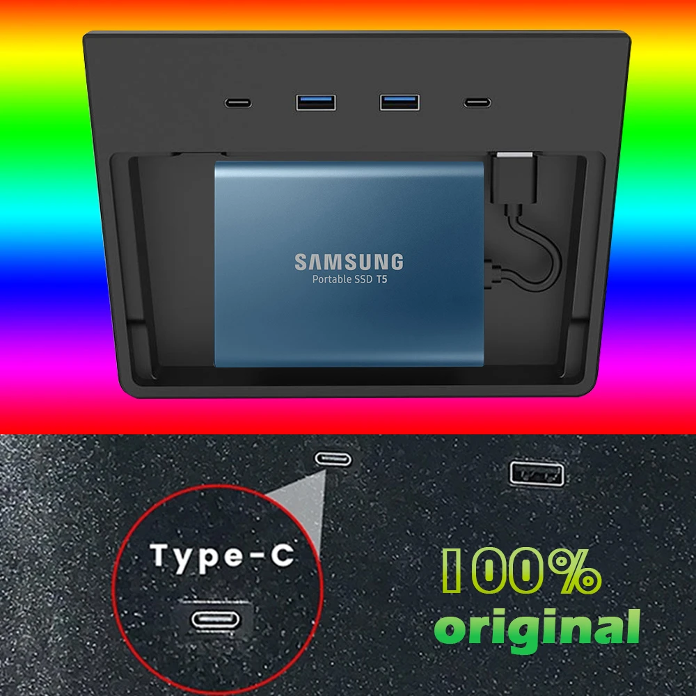 USB Hub for New Tesla Model 3 2020 SSD 