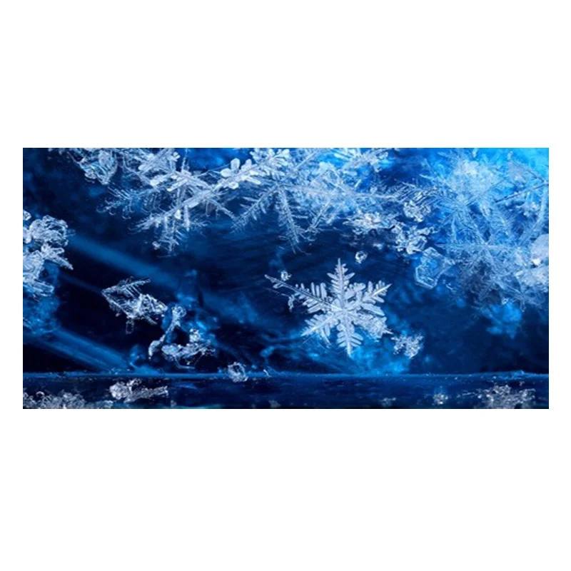 Новинка Красивые Зимние Замороженные ледяные кристаллы снежинки рождественское