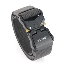 Men's Army Outdoor Hunting Tactical Multi Function Belt Combat Survival High Quality Marine Corps Canvas For Nylon Male Belt
