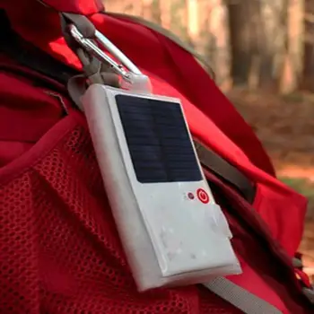 

Waterproof Inflatable Solar Light Portable Foldable PVC Bag Emergency Lamp J@