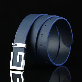 

Men's Leather Belt High Quality New Designer Belts Men Luxury Strap Male Waistband Fashion Vintage Buckle Belt for Jeans