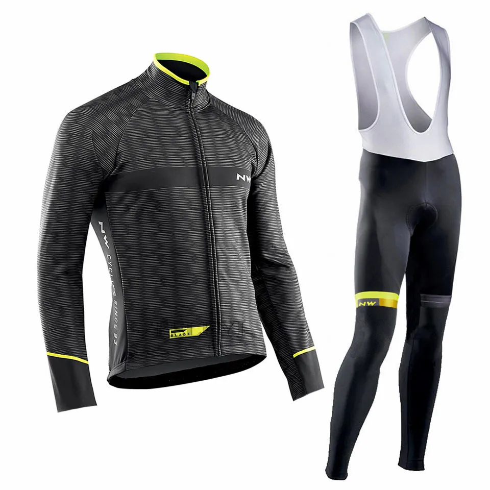 Слоновая кость Winter Thermal Fleece pro team Cycling Clothing Pant Jersey Suit Sets Men Road Bike Outdoor Sports Set Cycling 9D Pants - Цвет: Слоновая кость