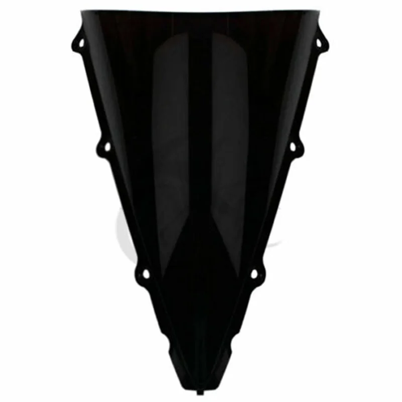Мотоцикл двойной пузырь лобовое стекло для Yamaha YZF R1 YZFR1 2002-2003 - Цвет: Black