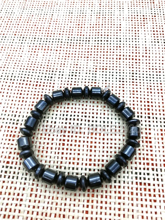 

Fashion Healthy Care Jewelry Magnet Bracelets Wholesales Magnetic Hematite Beads Elastic Bracelet for Women and man