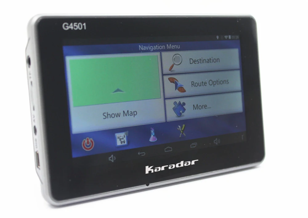 Karadar Автомобильный видеорегистратор gps навигация Android 4.4.2 с Wifi g-сенсор Full HD1080P камера Автомобильный видеорегистратор карта обновление