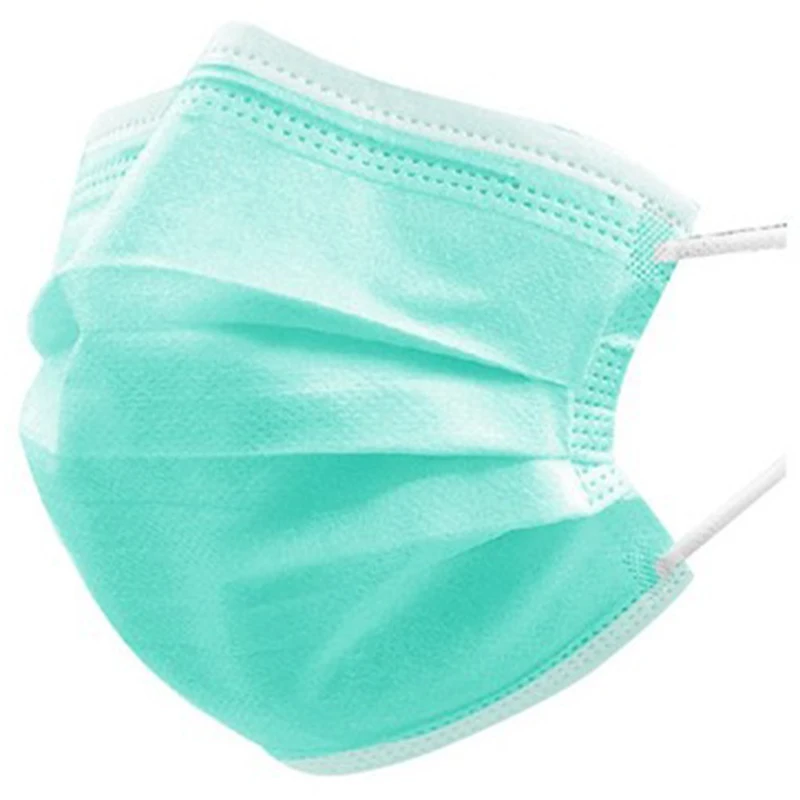 

Hot 3C-50Pcs Children's Disposable Non-Woven Anti-Dust Masks 3-Layers Anti-Pollution PM2.5 Breathable Face Protective Cover
