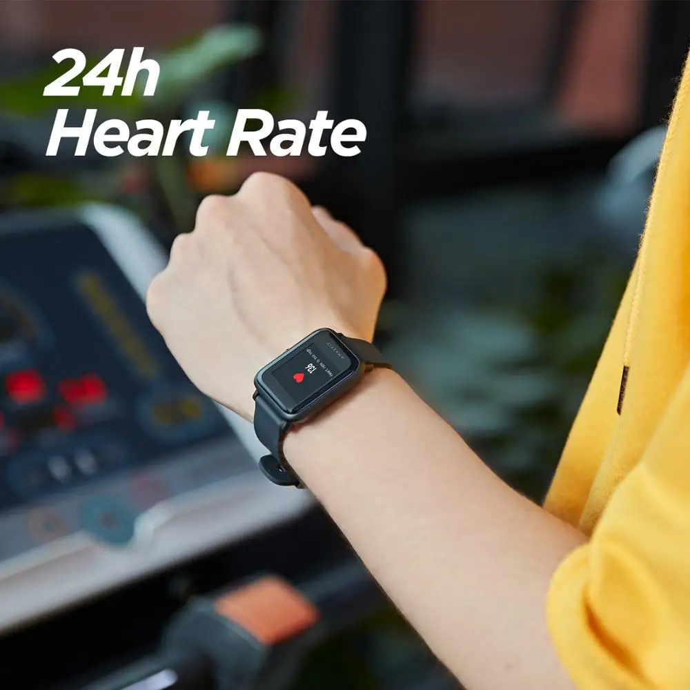 [] Оригинальные Смарт-часы Huami Amazfit Bip Lite 3 АТМ, водонепроницаемые, 45 дней в режиме ожидания, трекер сердечного ритма, умные часы