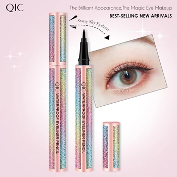 

Starry sky Eyeliner Pen Black Matte Waterproof Eye Makeup Liquid Eyeliner Pencil Long Lasting Liquid Eyeliner Pencil Makeup Tool