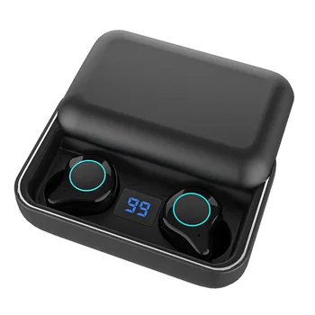 

TWS HD Call Bluetooth 5.0 Earphone Touch Control Waterproof True Wireless Earbuds Binaural Stereo Noise Reduction Headset