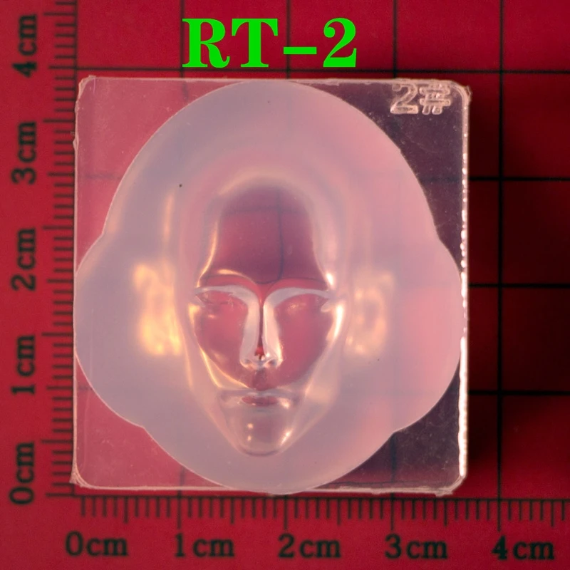 Clay Craft Tool Human Face 3D Doll Epoxy Resin Mold Aromatherapy Plaster Silicone Mould DIY Dolls Face Clay Chocolate Molds Baking Tools
