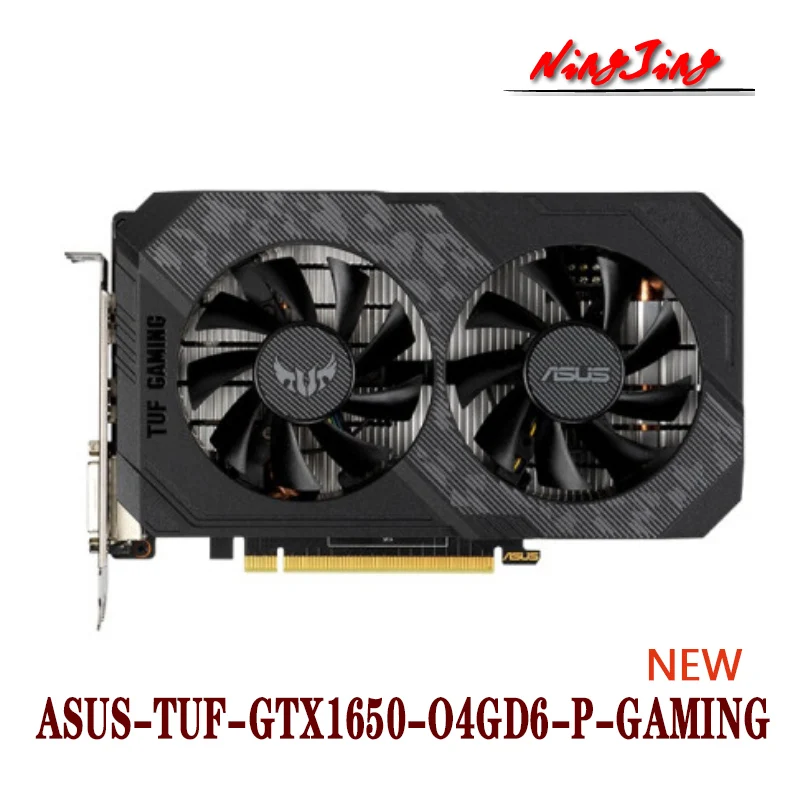 best video card for gaming pc ASUS TUF DUAL GTX1650 4GB NEW 12nm GTX 1650 4G 12 Gbps  GDDR6 GDDR5 128bit  Video Cards GPU Desktop CPU Motherboard video card for gaming pc