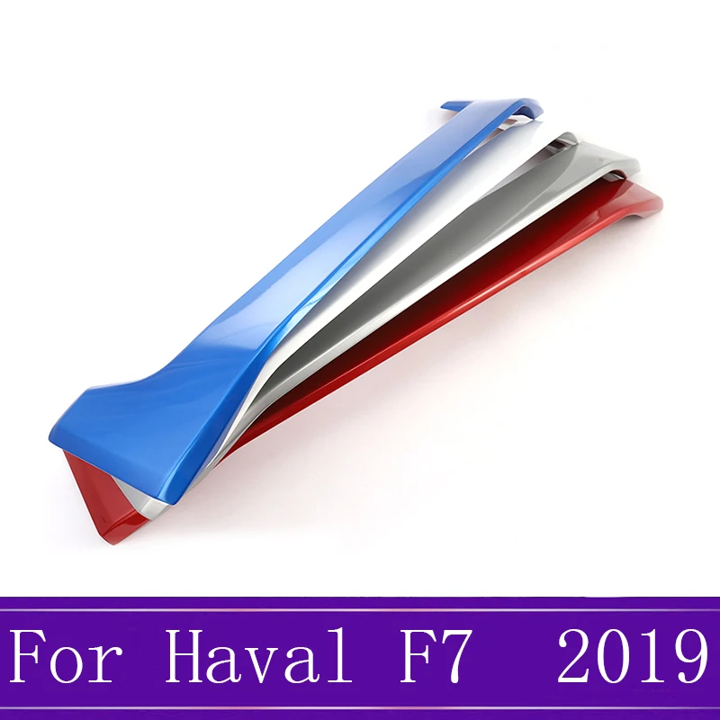 

ABS Auto Rear Wing Tail Empennage Cover Trim Frame Sticker Car Styling Accessories Fit For Great Wall Haval F7 2019