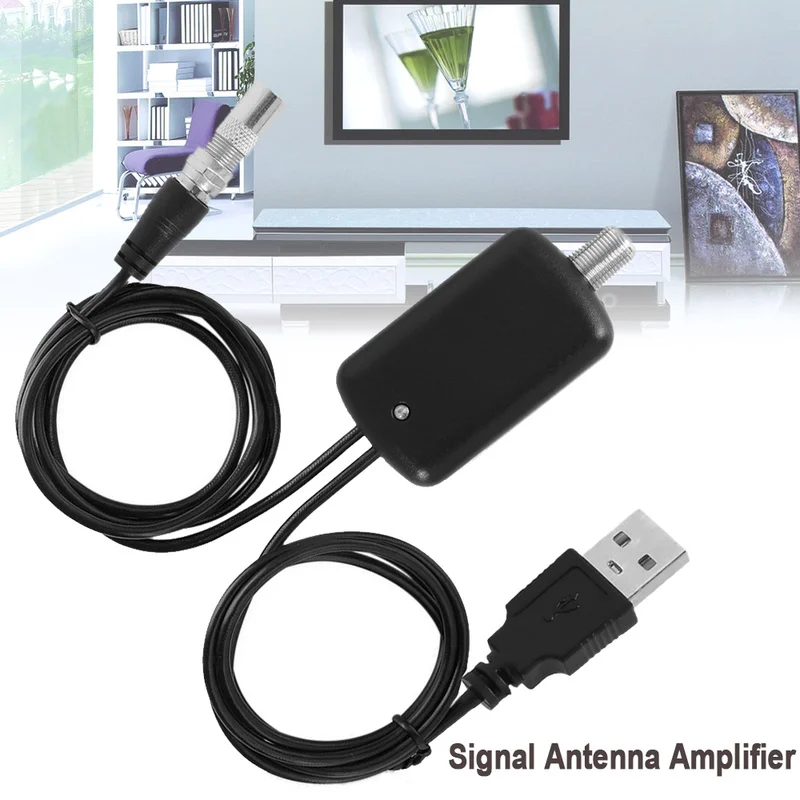 

2019 New Low Noise TV Signal Amplifier Booster Convenience and Easy Installtion Digital HD for Cable TV Antenna HD Channel 25dB