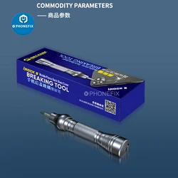 Mechanic iRock 5 Boulder iRock Back Glass Breaking Pen Disassembly for Mobile Phone Broken Back Glass Rear Cover Breaking Tool