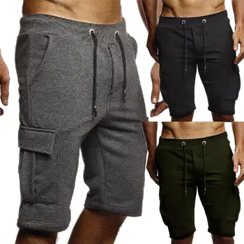

2020 Men's GYM Shorts Training Running Sport Workout Casual Jogging Pants Trousers AU
