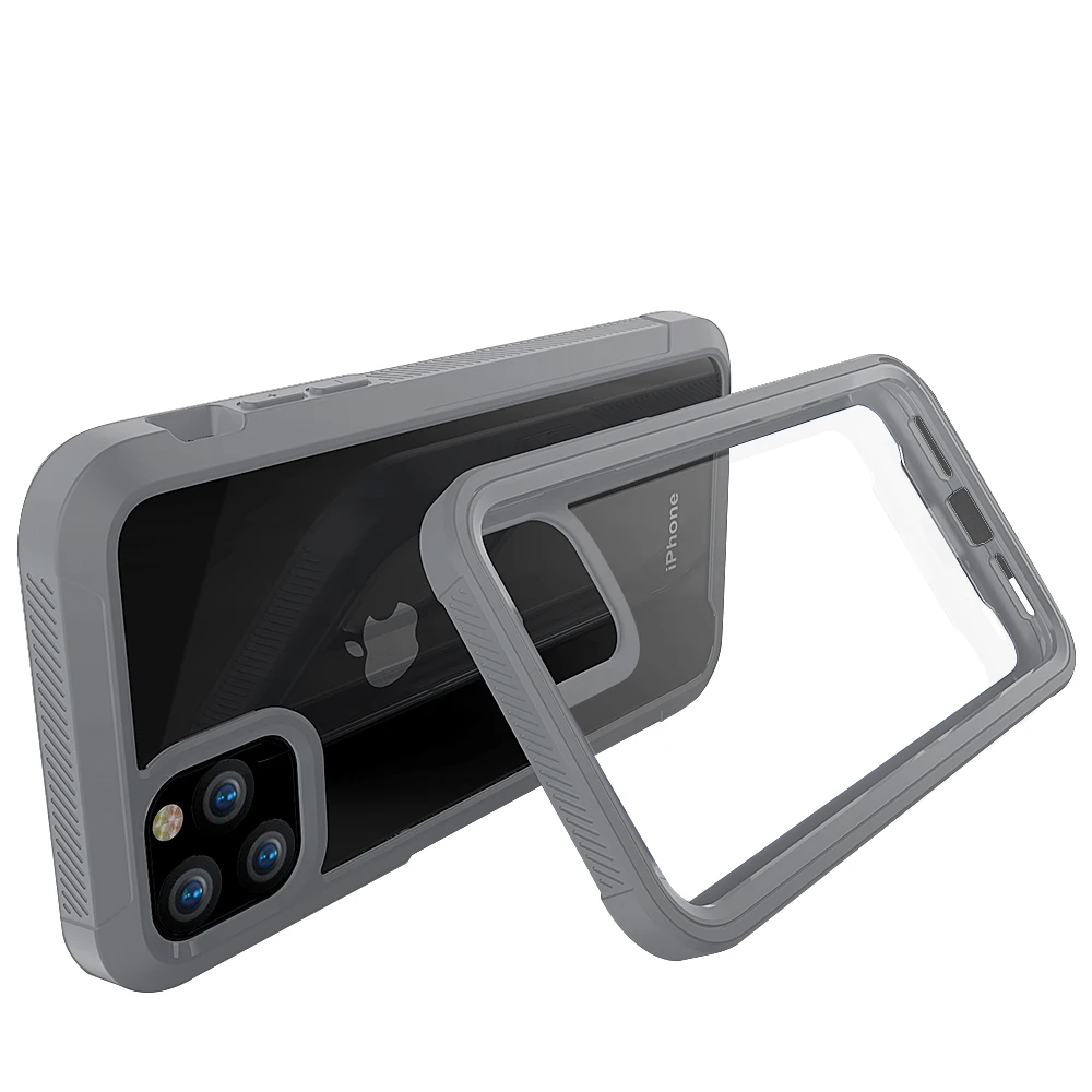 Military Shock Absorption Case For iPhone 12 11 Pro XS Max Mini XR X 6 6S 7 8 Plus Cover Transparent Ultra-Thin Protective Cases | Мобильные