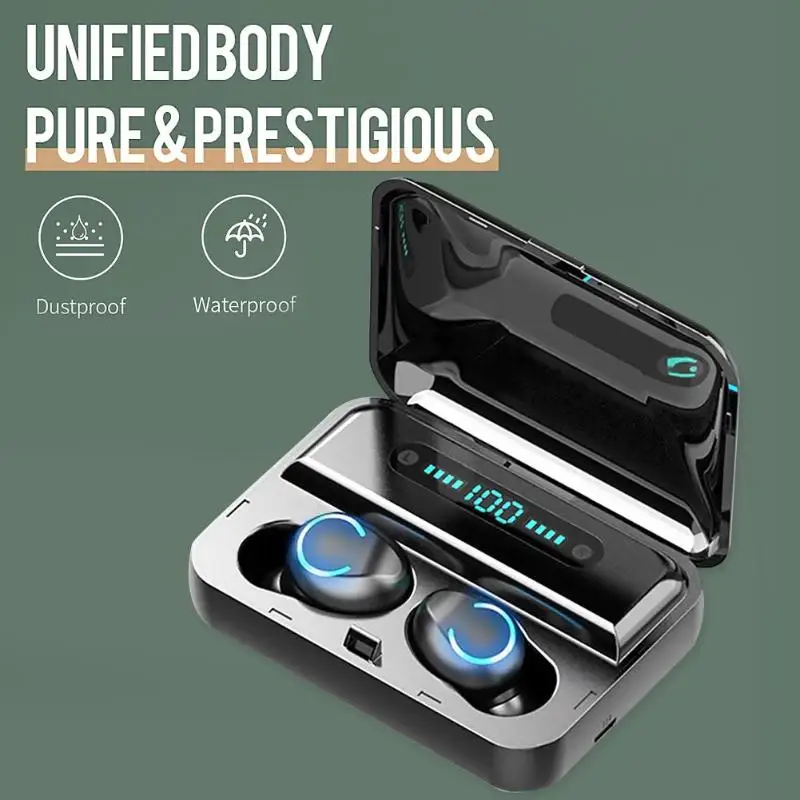 Bluetooth Headphones High quality Personality Stable Comfortable Fashion 5 0 Hands free Waterproof Earphones Headset Mic