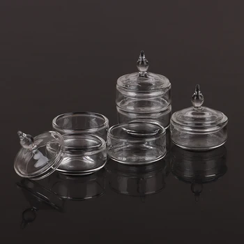 

1/12 Dollhouse Miniature Accessories for Doll House Decoration Mini Candy Jar Simulation Food Dessert Can Model Toys