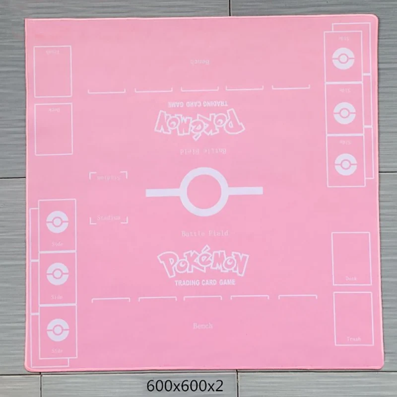 

Takara Tomy PTCG Accessories Pokemon Playmat Card Board Game Girl Trainer Trainer Duet Battle Arean Toys for Children